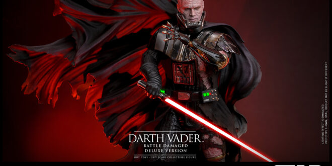 Sideshow unveils Hot Toys’ new battle-damaged Darth Vader