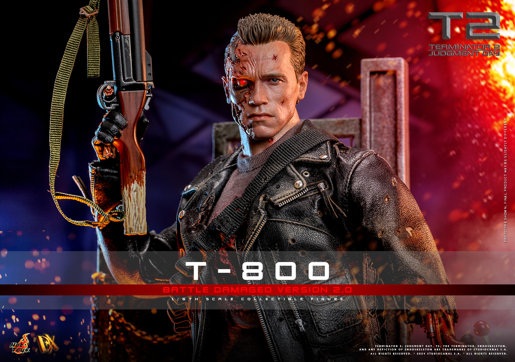 Hot Toys revisits Terminator 2's T-800 for stunning new