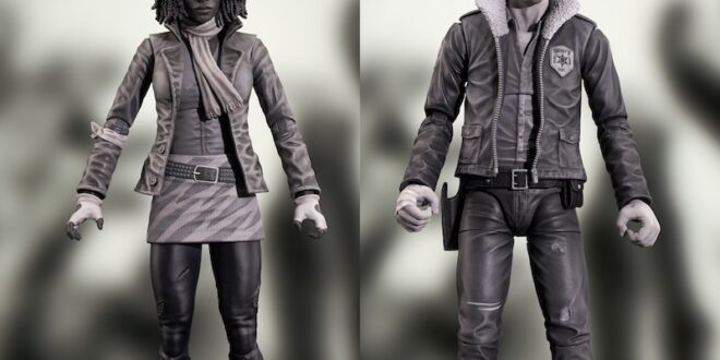 DST’s first wave of The Walking Dead figures arrive, along with some new Marvel busts