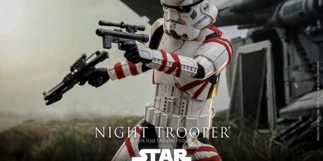 Hot Toys keeps the undead Star Wars action rolling with the Night Trooper