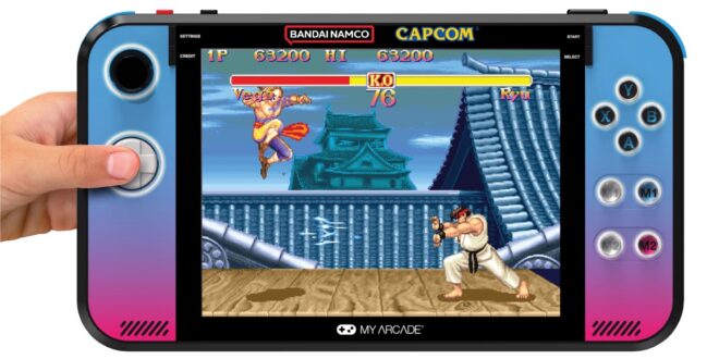 CES ’25: MyArcade announces Gamestation Retro line, stocks Bandai Namco and Capcom games