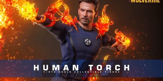 Flying straight out of Deadpool & Wolverine’s Void, is Hot Toys’ upcoming Human Torch