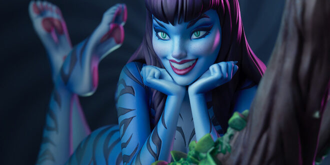 J. Scott Campbell’s Fairytale Fantasies Collection rolls on with The Lady Cheshire Cat