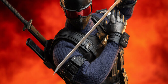 Get a detailed look at Threezero’s new Snake Eyes figure, as it gets ready to ship out