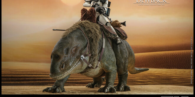 Sideshow delivers an unboxing for Hot Toys’ incredible Sandtrooper and Dewback set