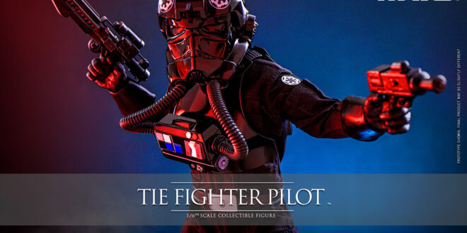 Take flight for the Empire, with the reveal of Hot Toys’ TIE Fighter Pilot