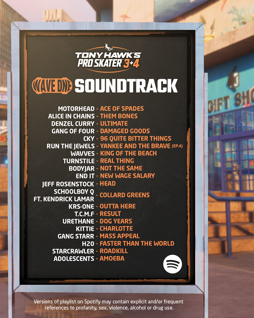 Tony Hawks Pro Skater 3 And 4 Spotify