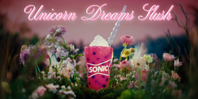 SONIC reveals new cotton-candy Unicorn Dreams Slush, complete with it’s own ‘unicorn horn’ straw