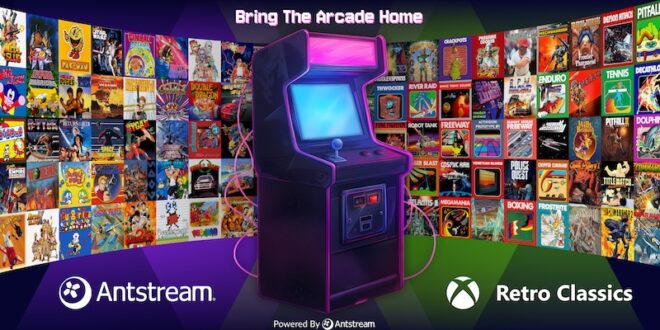 Antstream Arcade and Xbox team for Retro Classics collection, out now for Game Pass