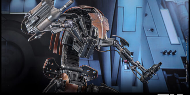 Get a good look at Hot Toys’ upcoming Droideka from Star Wars: Episode 1