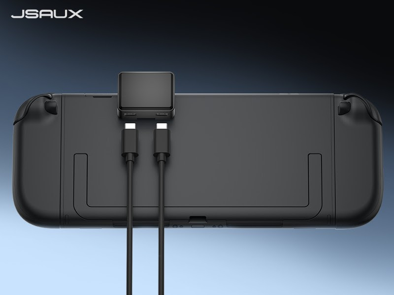 JSAUX introduces a pair of Switch 2 splitters under the SnapPort banner