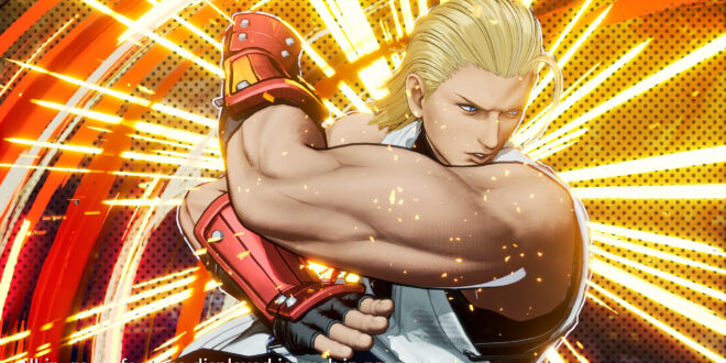 Andy Bogard ready for action today, in Fatal Fury: City of the Wolves