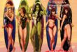 Have a little fun in the sun with the covers of the Marvel Swimsuit Special