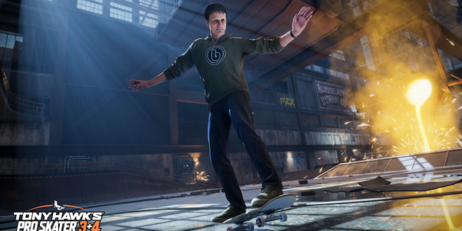 Check out two new parks, Bam Margera, the TMNT’s Michelangelo,  and more for Tony Hawk’s Pro Skater 3 + 4