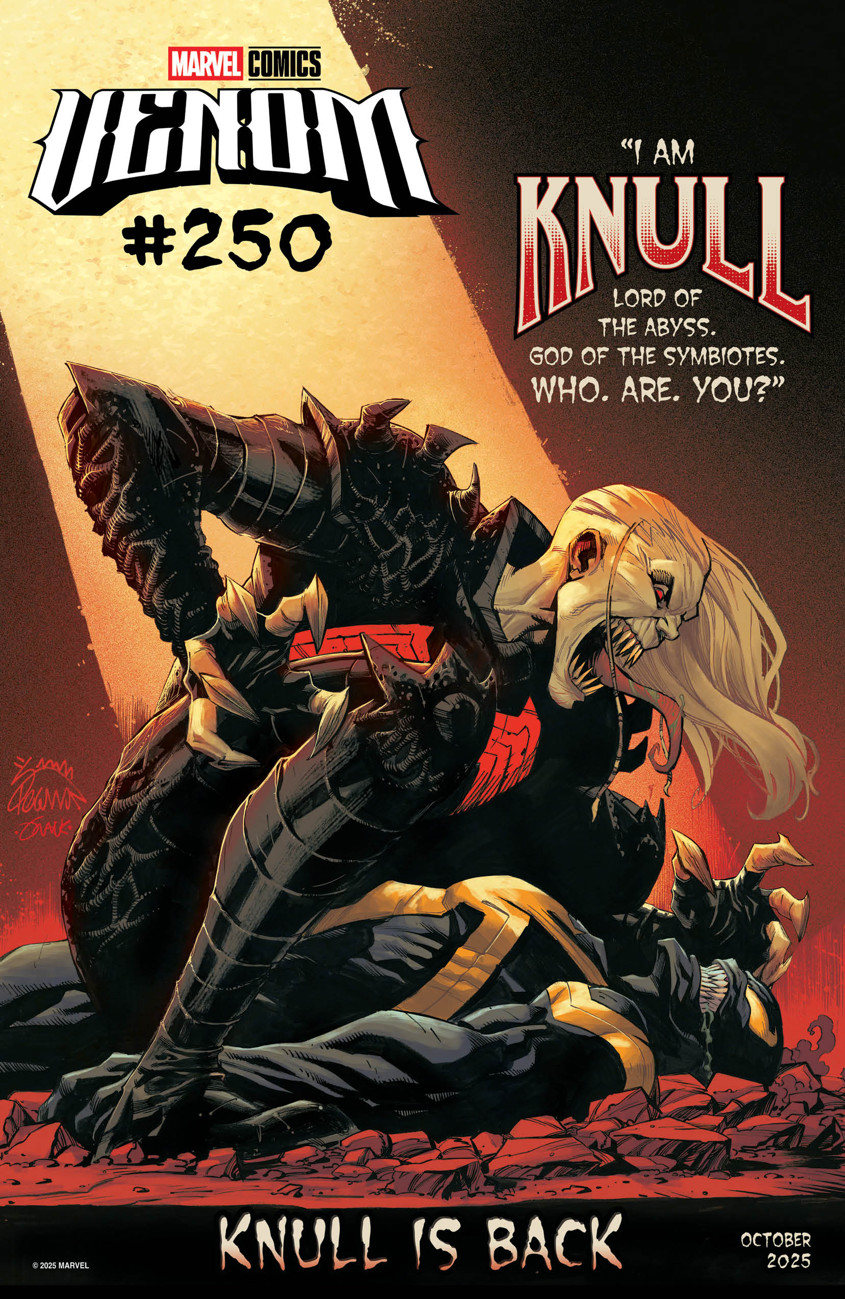 Venom #250 brings Knull back for a brand new symbiotic saga | BrutalGamer
