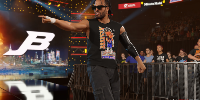 WWE 2K25 welcomes in both NBA players and some legends of the ring today in new DLC