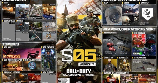 Season 05 arrives for Call of Duty: Black Ops 6 and Warzone next week