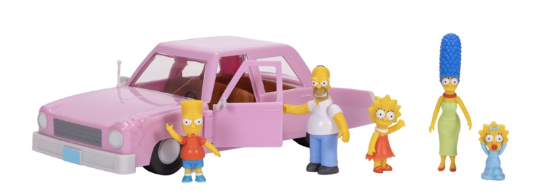 SDCC ’25: Fresh Jazwares Simpsons news includes Treehouse of Horrors and the family car
