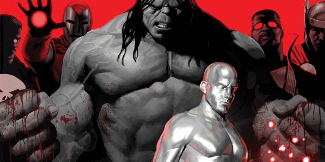 Marvel: Black, White & Blood And Guts brings new horror to the superhero universe this October