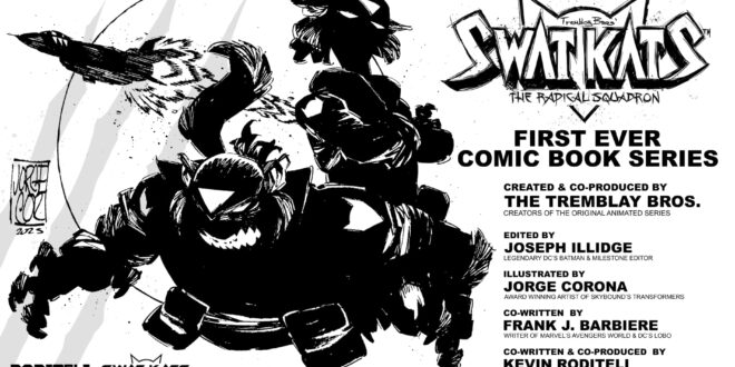 SDCC ’25: The Swat Kats are back with new comic poised to hit Kickstarter