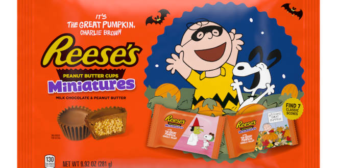 Halloween is coming, and Hershey’s is getting ready with an assortment of spooky goodies
