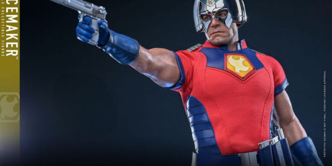 Peacemaker is on more than just your TV, with a Hot Toys figure coming in 2026