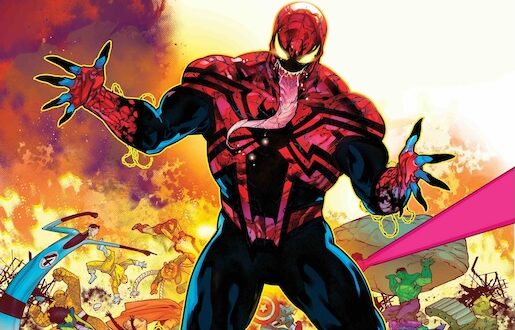 A whole new symbiote suit is spinning out of this fall’s Battleworld #3, and into the pages of Venom