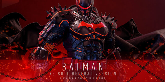 Batman: Arkham Origins’ XE suit gets a Hellbat look from Hot Toys