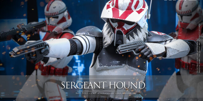 Sideshow reveals on of Hot Toys’ most unique clones yet with Star Wars’ Sergeant Hound