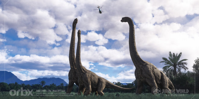 Jurassic World arrives for Microsoft Flight Simulator 2024 on PC