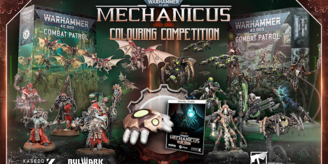 Color your way to glory, in the new Warhammer 40K: Mechanicus II contest