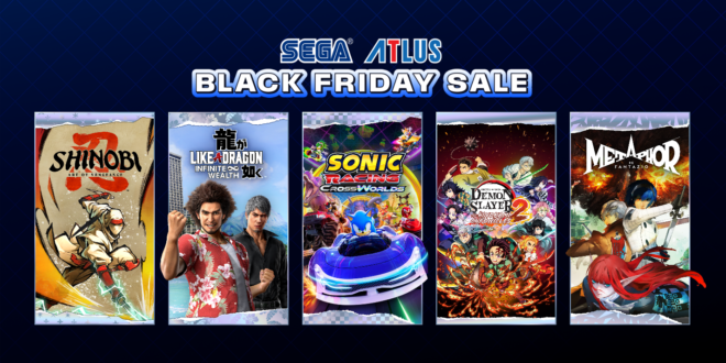 Sega whips up some Black Friday sales on loads of new games