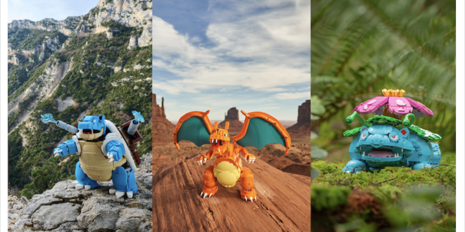LEGO Pokémon debut with trio of sets