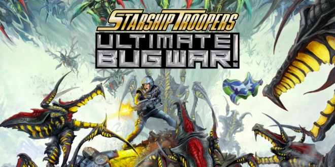 Starship Troopers: Ultimate Bug War! intro’s heroine Major Dietz