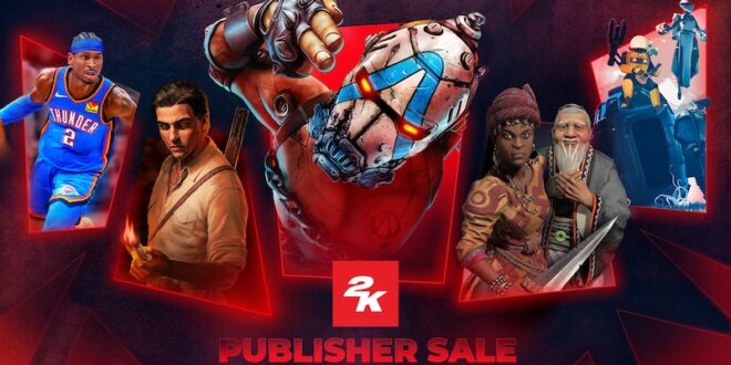 2K Publisher Sale kicks off, serving up major discounts across platforms