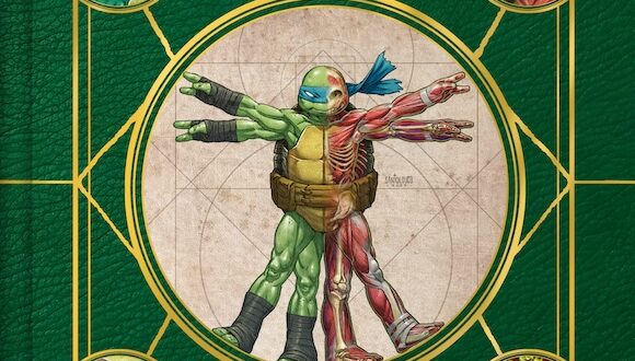 It’s mutant anatomy for Insight Editions upcoming TMNT title