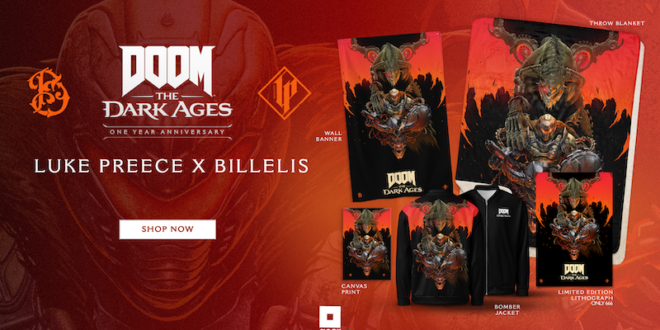Bethesda’s Gear Store updates with fresh DOOM merch