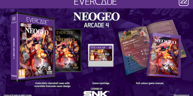 Evercade’s NEOGEO series continues with vol.4