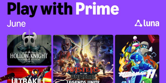 Luna spins a new selection while Prime Gaming loads up for June