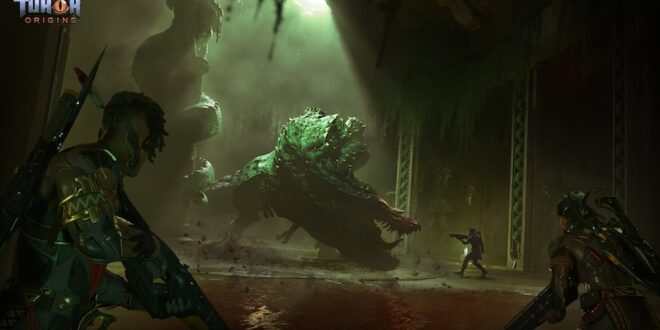 Dinos and alien aplenty, here’s a fresh look at Turok: Origins