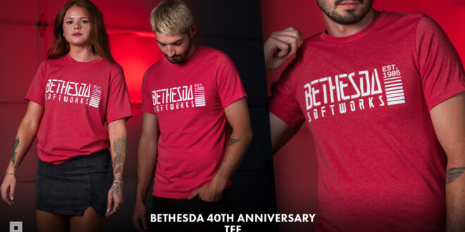 Bethesda celebrates 40 years with new tees, plus  the Nuka Girl