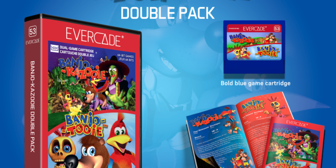 Evercade welcoming Banjo-Kazooie Double Pack this October