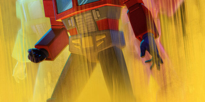 Optimus Prime Awakening to run with Transformers movie re-release